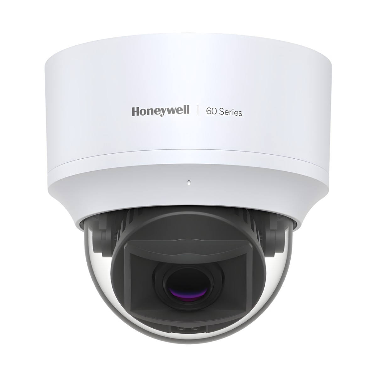 Cámara IP tipo domo 5 MP para interior con IR hasta 30 m, lente motorizado y micrófono integrado