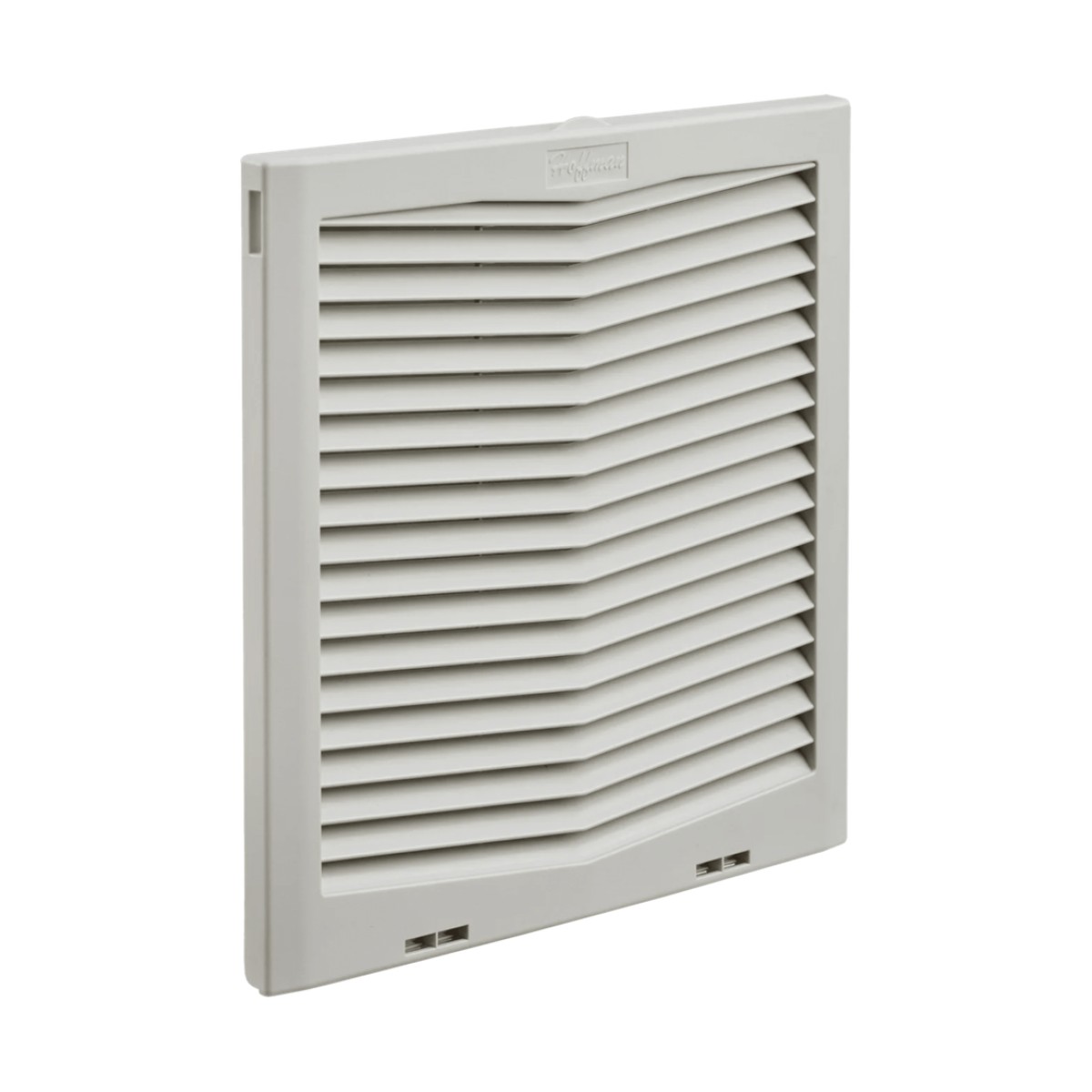 Rejilla de Escape para Ventilador con Filtro HG / Protección IP54 / Compatible con Ventiladores HF13 de 13 in (325 mm) / De Plástico / Color Gris Claro