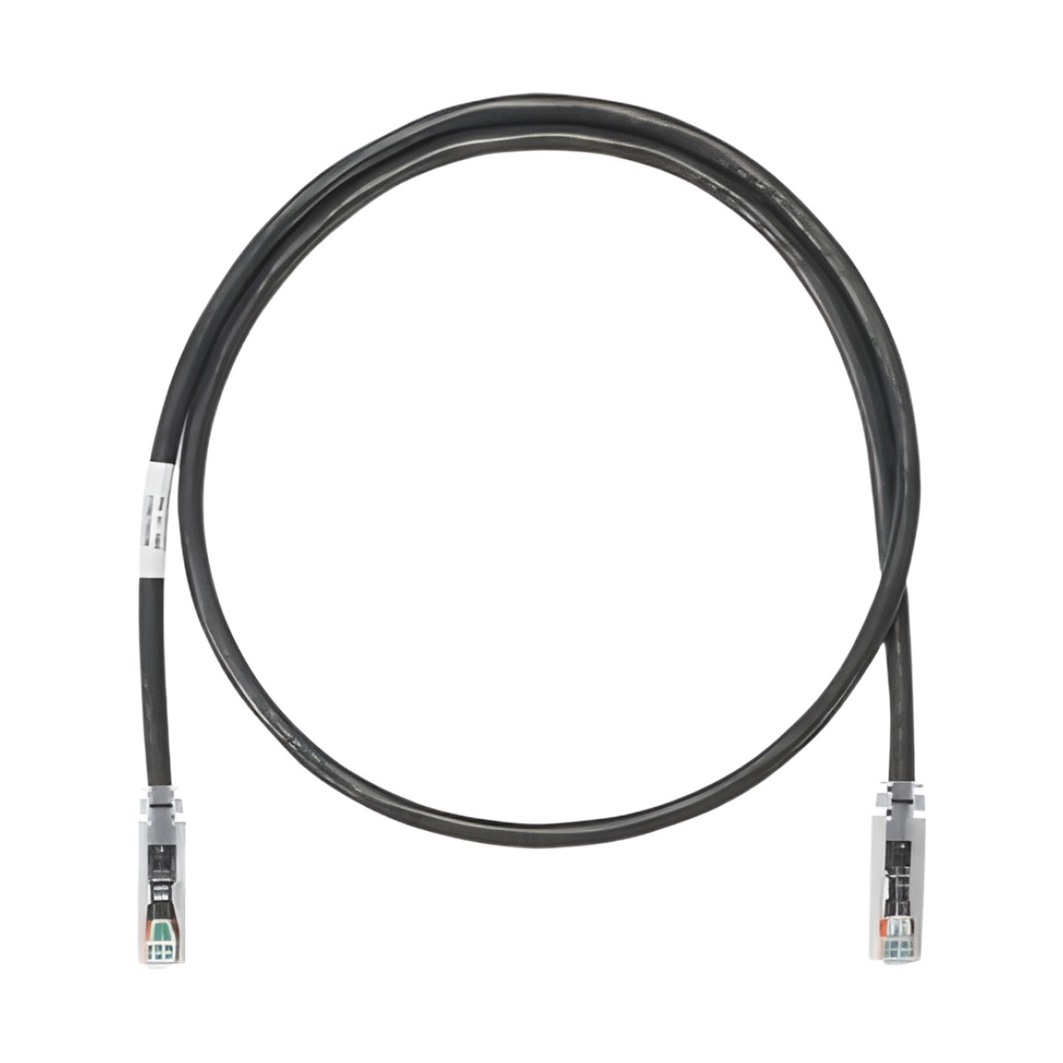 Cable de Parcheo UTP Categoría 6, con Plug Modular en Cada Extremo - 1.5 Metros (4.92 Pies) - Negro