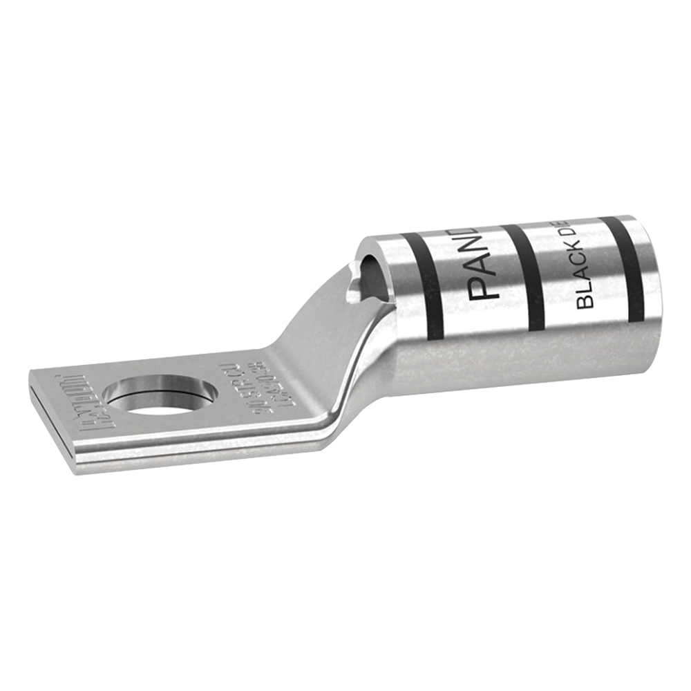 Zapata de compresión LCA2/0-38-X para cal. 2/0 Awg, Barreno para tornillo prisionero de 3/8, 1 Pz