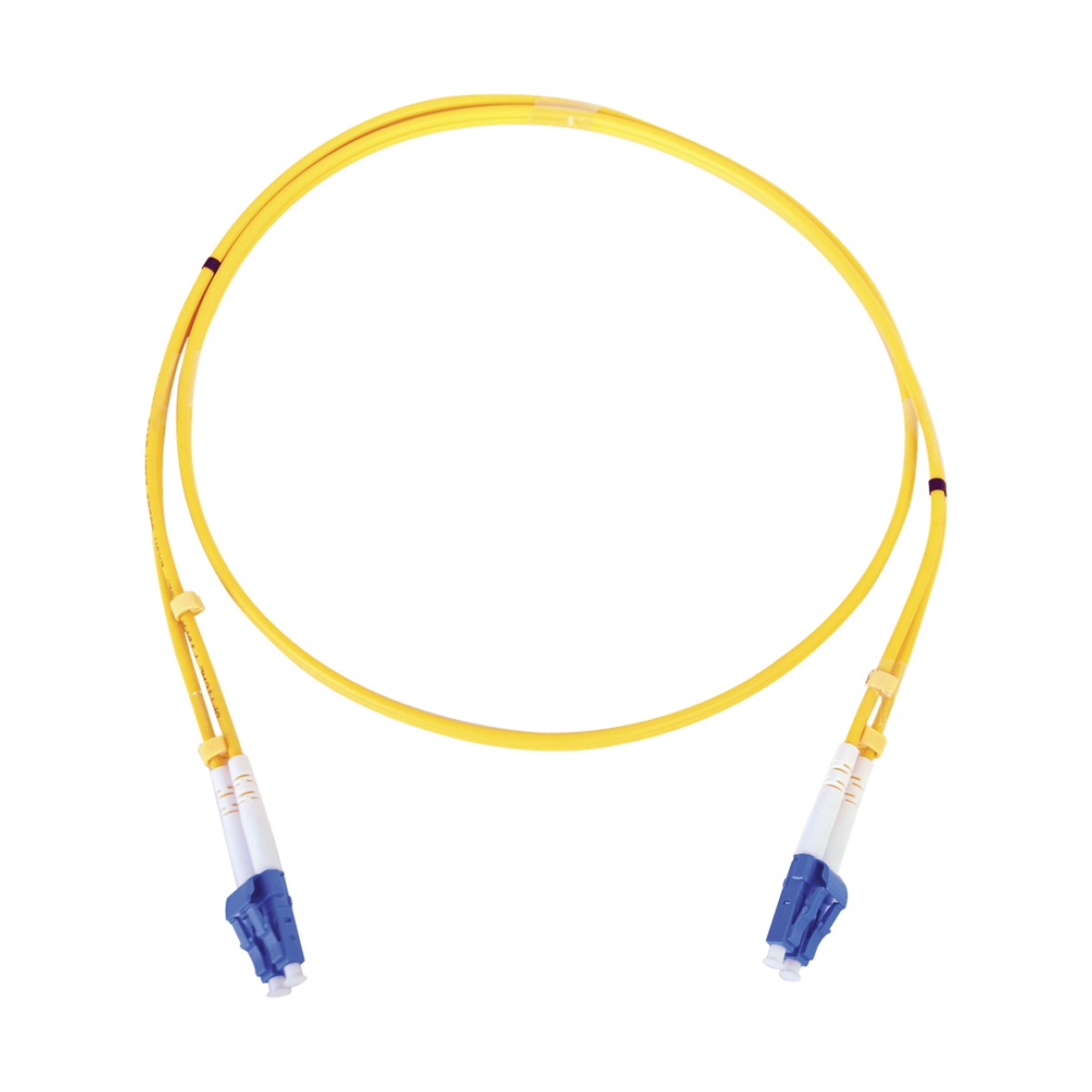 Jumper de Fibra Óptica Monomodo LC/LC Duplex de 1 Metro (3.28 Pies)