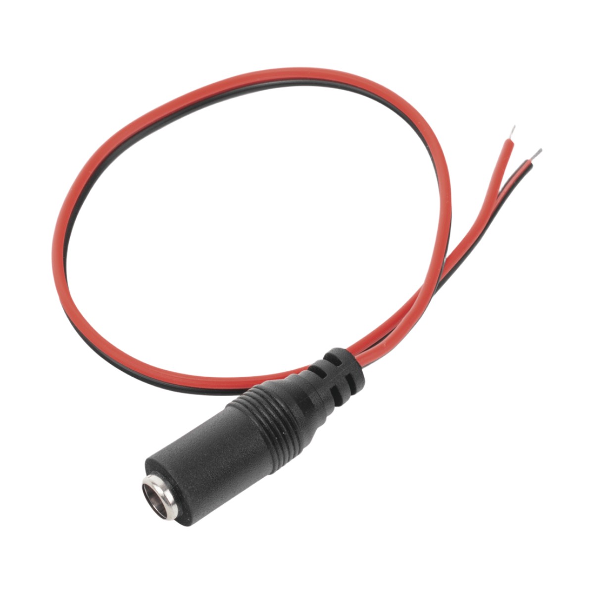 Cable con Conector Hembra, Alimentación para Vcc con Puntas Libres.