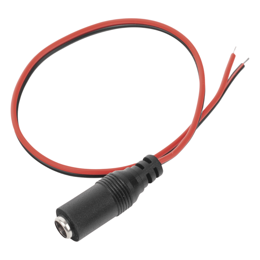 Cable con Conector Hembra, Alimentación para Vcc con Puntas Libres.
