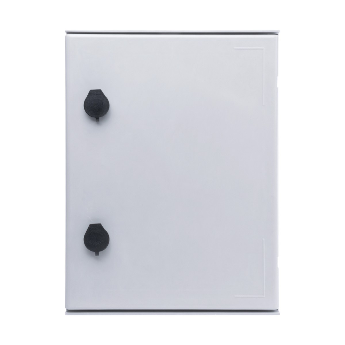 Gabinete de Poliéster IP65 Uso en Intemperie (300 x 400 x 200 mm) con Placa Trasera Interior de Plástico (Incluye Chapa y Llave).