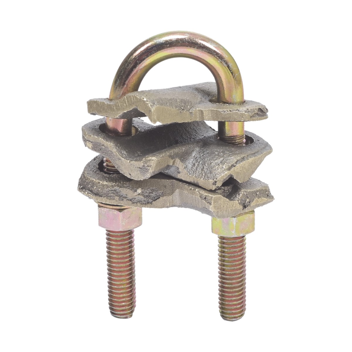 Conector para Dos Cables en Forma de Cruz de Diferente Calibre de  2/0 - 250 y 4 - 2/0.AWG