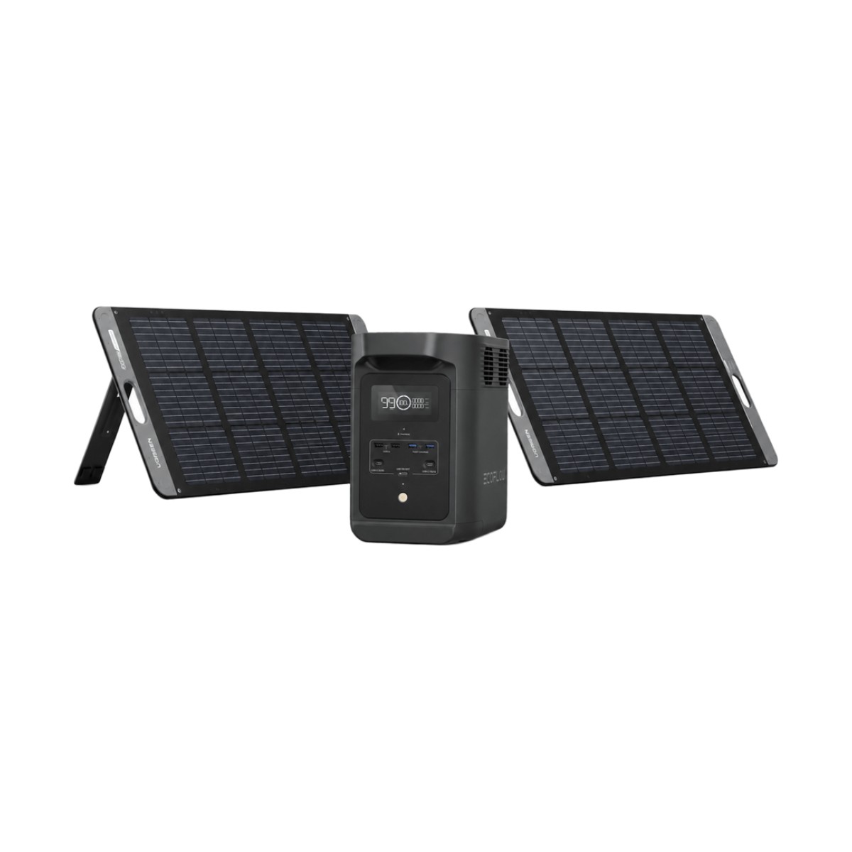 KIT DE ENERGÍA PORTÁTIL ECOFLOW E980 Y PANEL SOLAR 200W