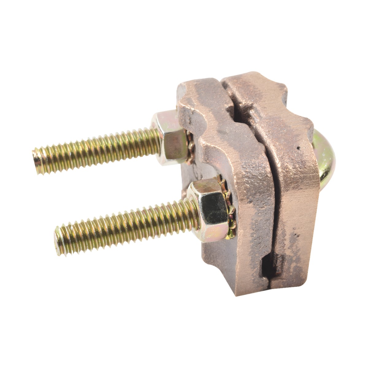 Conector Antivandalico de Varilla 5/8" a Cable Calibre 4 (Cuatro) a 3/0 (Triple Cero).