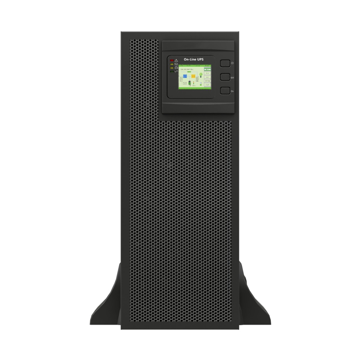 UPS de 30 KVA/30 kW, Online Doble Conversión, 220 Vac L-L de Entrada 3 Fases, Entrada Hardwired, Onda Senoidal Pura, Torre o Rack