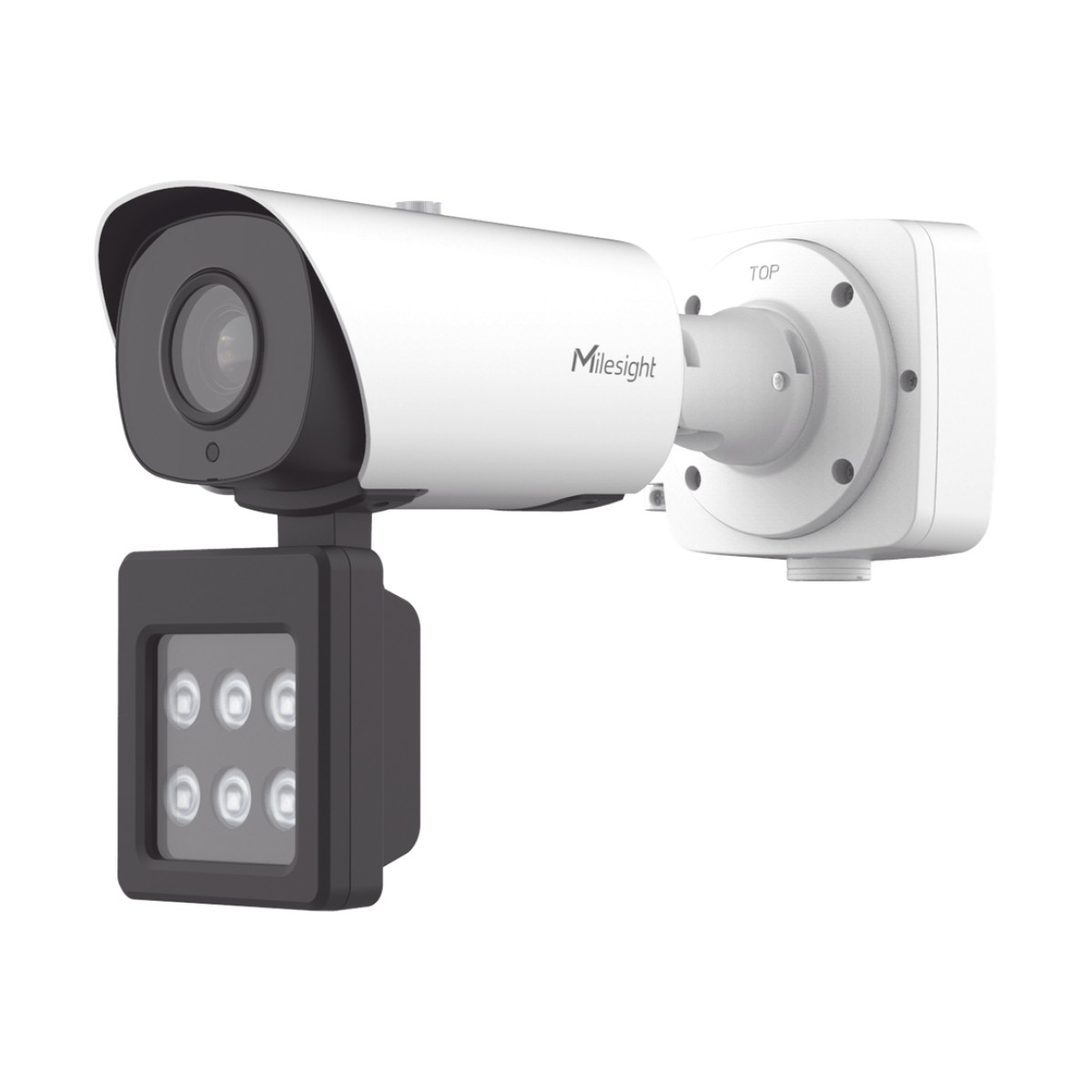 Cámara Bullet AI Road Traffic Pro / LPR en Tiempo Real / Luz Suplementaria IR/Blanca / 90 fps / Starvis 0.002 Lux / Super WDR 140dB / IP67 / ONVIF y VMS