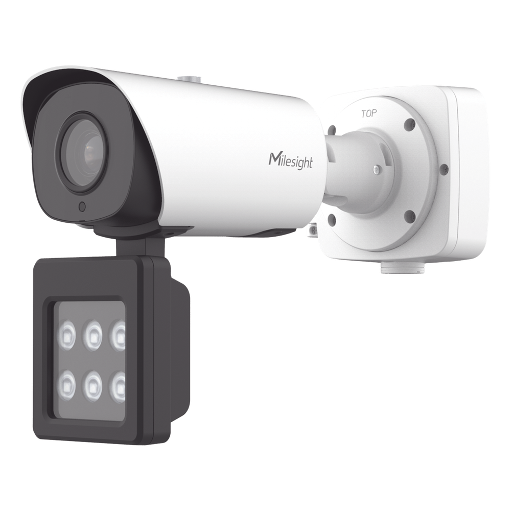 Cámara Bullet AI Road Traffic Pro / LPR en Tiempo Real / Luz Suplementaria IR/Blanca / 90 fps / Starvis 0.002 Lux / Super WDR 140dB / IP67 / ONVIF y VMS