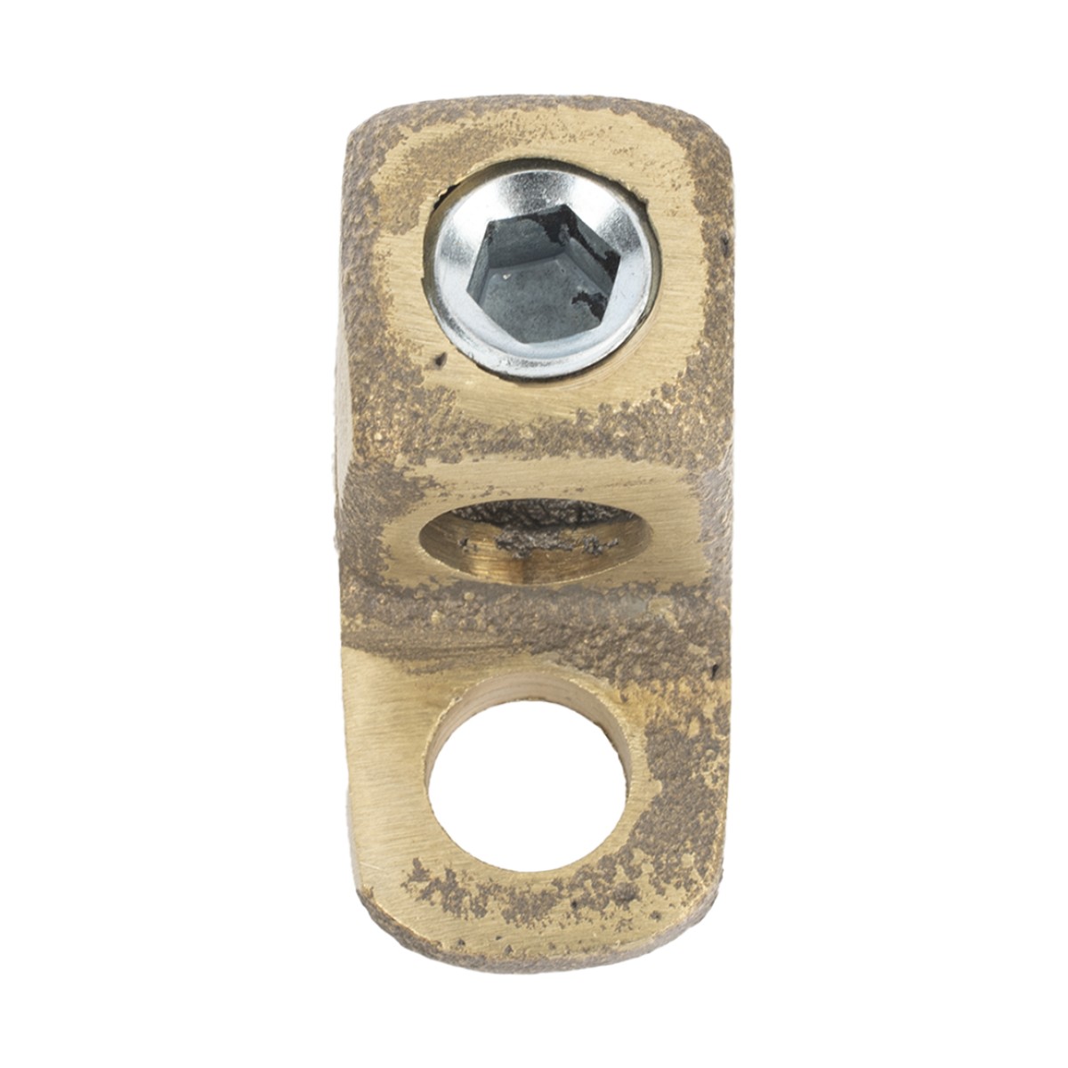 Conector Bornes 1/2" / Cable 1/0 AWG-250 MCM / Bronce 100% / Baja Resistencia / Sin Soldadura Exotérmica