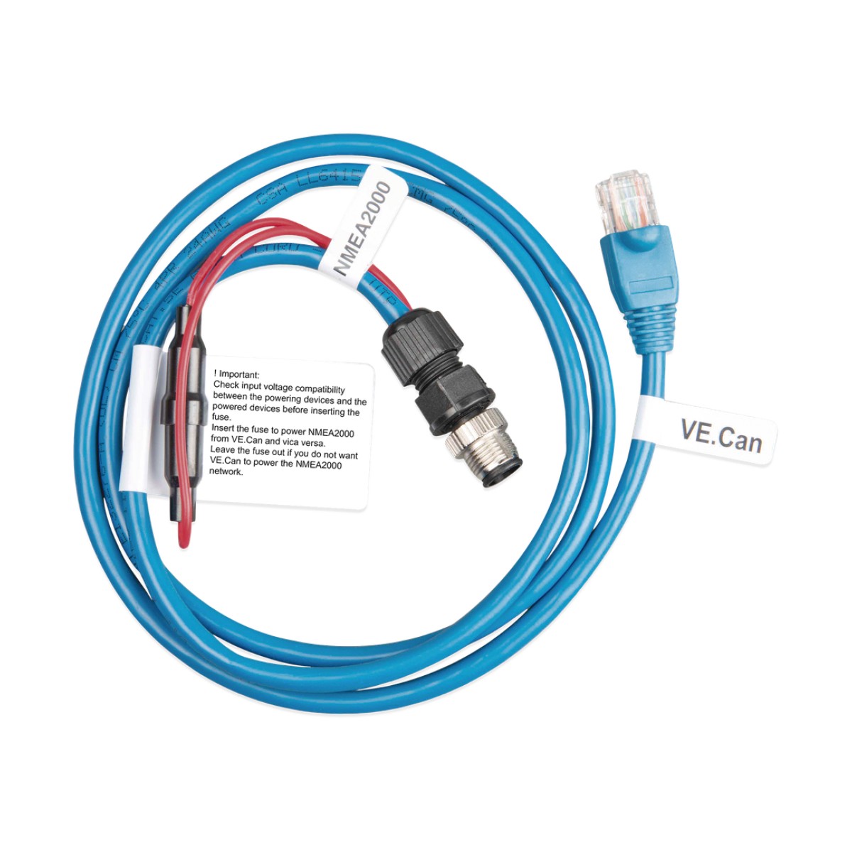 Cable Micro- C VE.Can a NMEA 2000 para Comunicación entre Equipos Victron y Rede NMEA 2000
