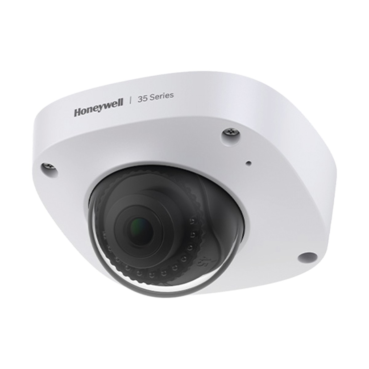 Cámara Mini Domo IP / 5 MP / Lente Fijo 2.8 mm / WDR 120 dB / IR 30 m / IP66 IP67 IK10 / PoE / NDAA
