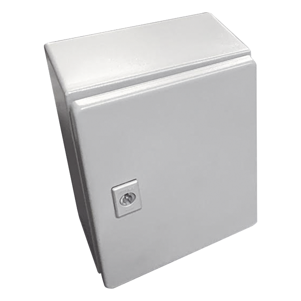 Gabinete de Acero, Nema 4 -IP 66 de 30x30x20 cm con Platina y certificado UL.