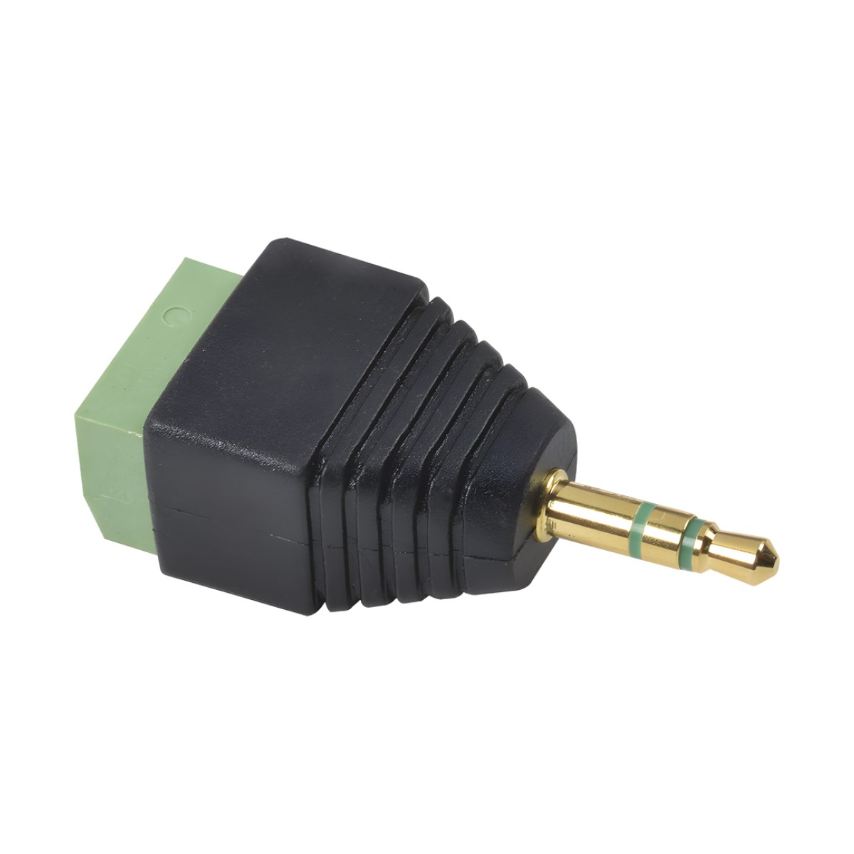Adaptador para Audio y Video de 3.5 mm con Terminal Atornillable