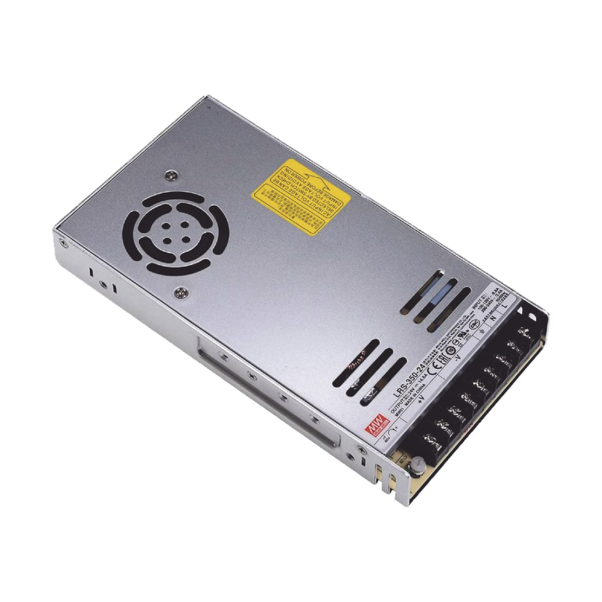 Fuente de Poder Industrial Conmutada 350W de Potencia, 24Vcc, 14.6A