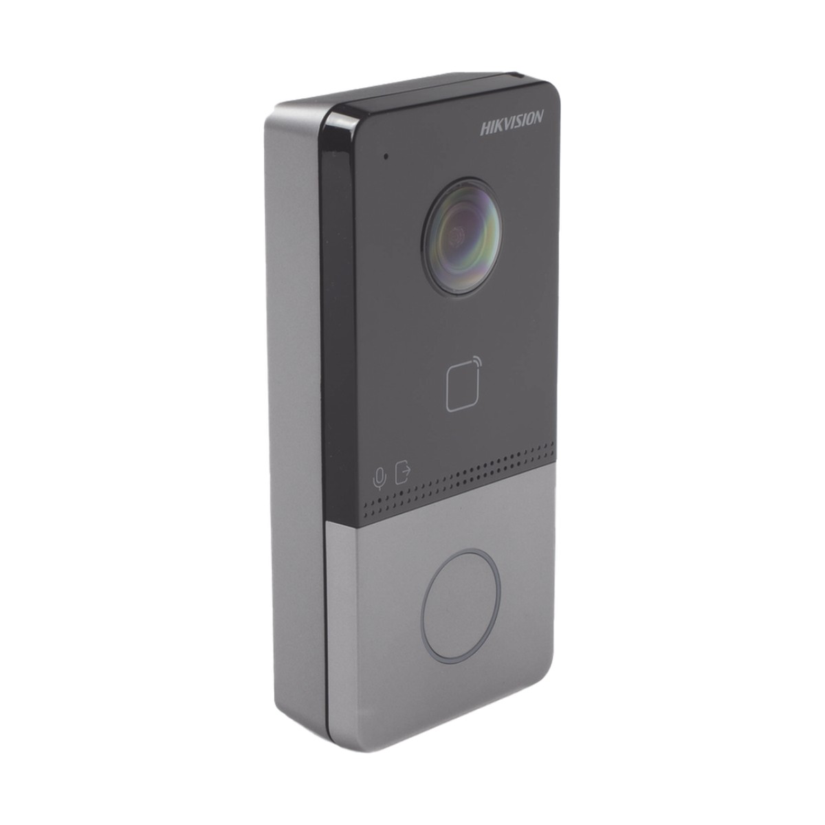 Videoportero IP 2 Megapixel / PoE Estandar / IP65  / Apertura desde Hik-connect / Soporta 1 Departamento y Hasta 6 Monitores / Soporta Tarjetas Mifare / 1 Salida Relay