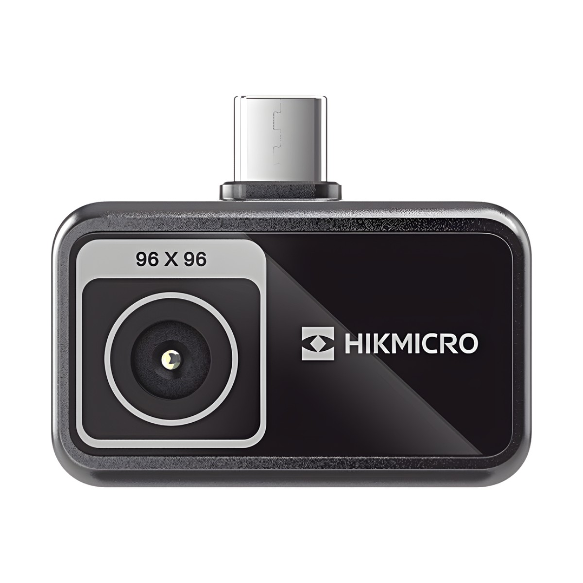 MiniE - Cámara Termográfica para Smartphone / Resolución IR 96 x 96 (9,216 píxeles) / SuperIR / Rango de -20°C a 400°C / Precisión ±2°C o ±2% / Compatible iOS y Android / Paleta Personalizable