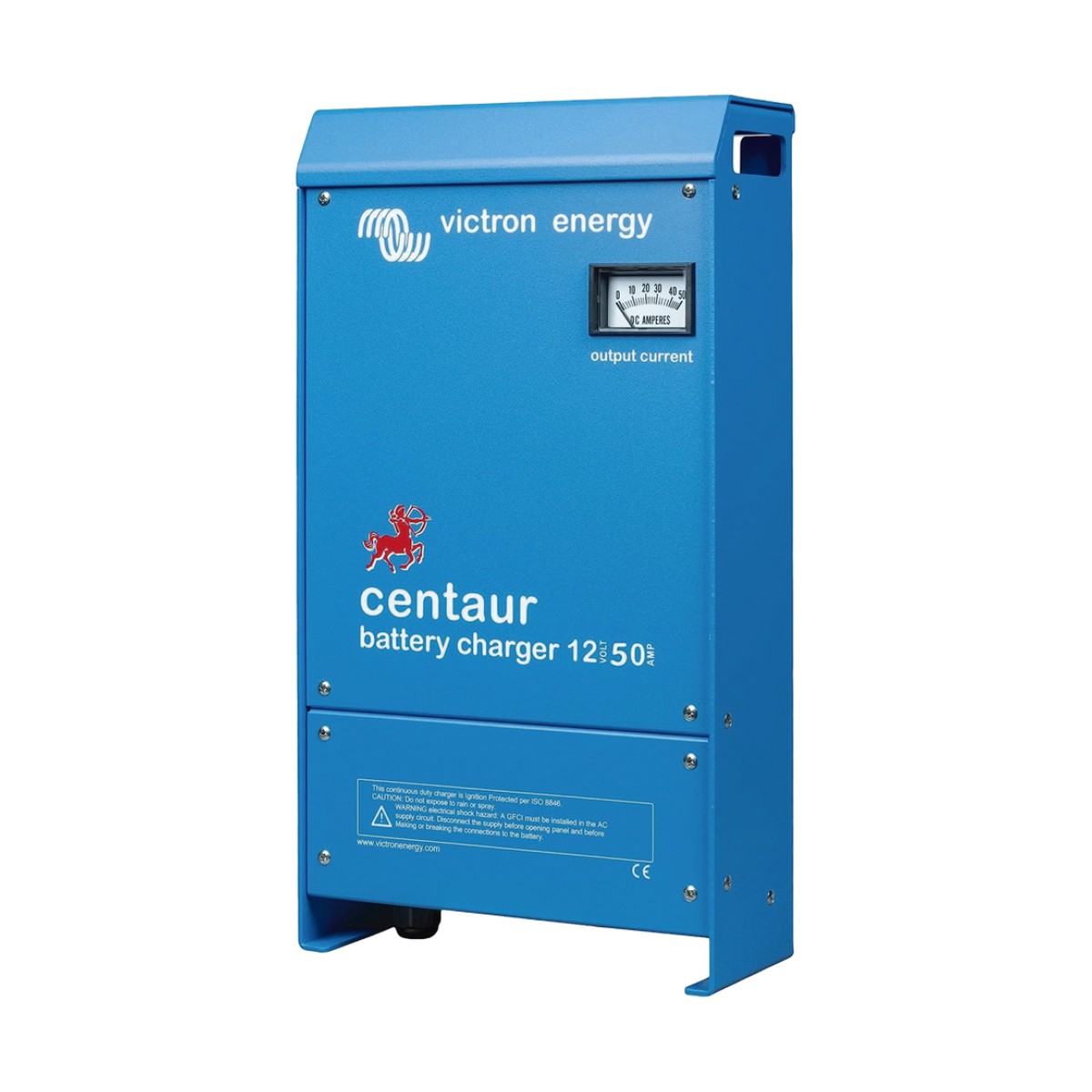 Centaur 12/50 / Cargador de Baterías 12V, 50A / Para Ambientes Marinos y Terrestres. /  Bancos de 200 a 500 Ah