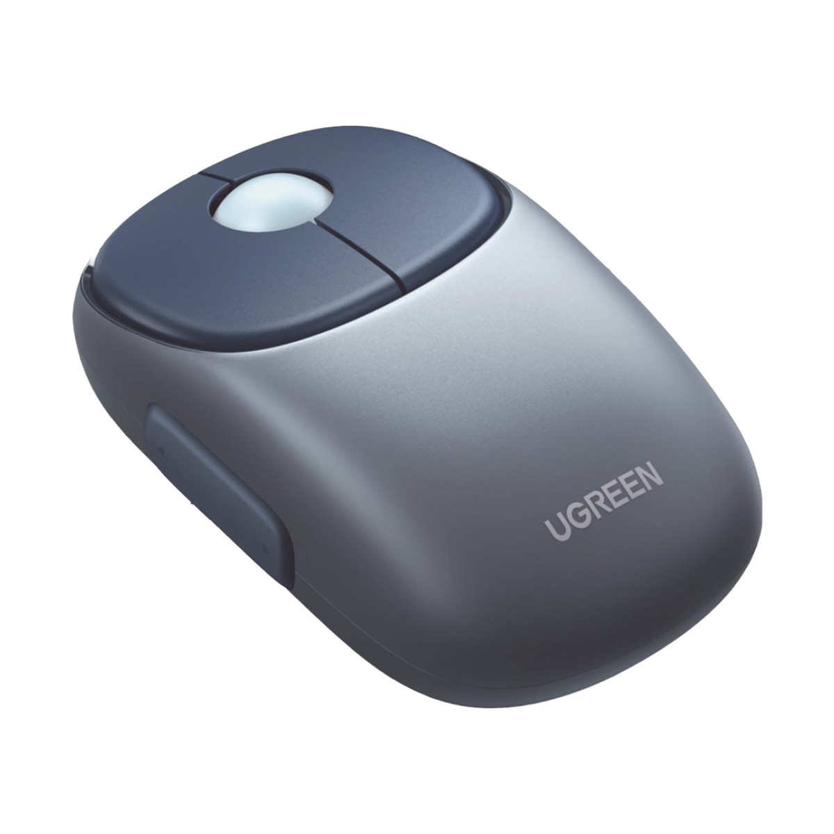 Mouse Inalámbrico FUN | Recargable| 2.4G & Bluetooth | 4 Niveles de DPI | Silencioso | Ergonómico | 5 Botones | Compatible con Windows, macOS 10.5, Android iOS Linux y Chrome OS | Color Azul.