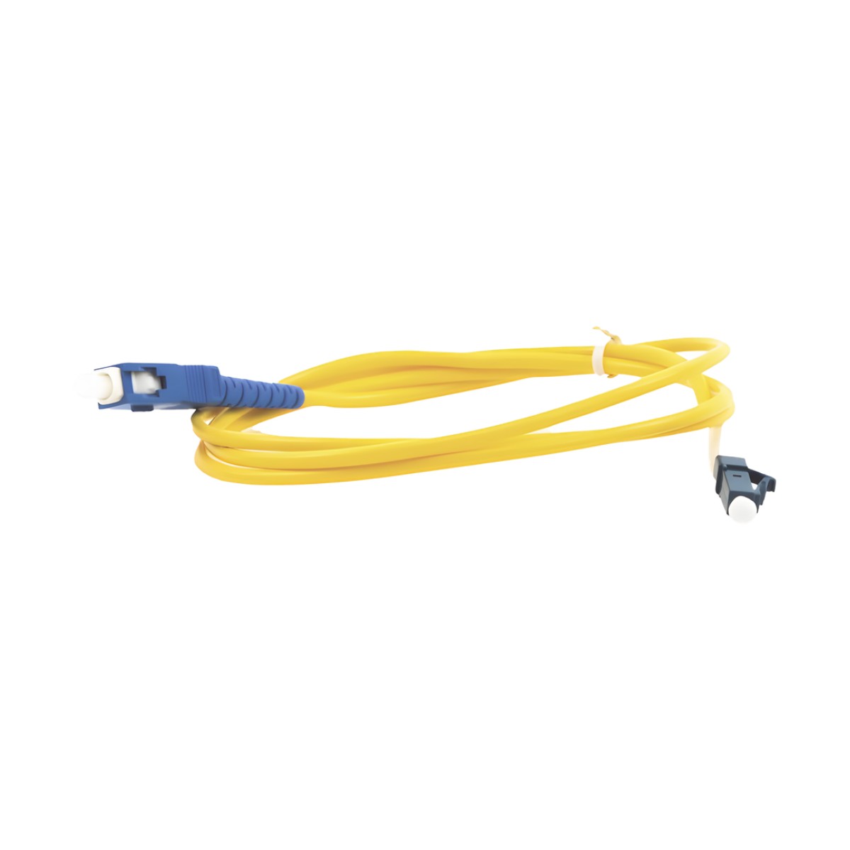 Jumper de Fibra Óptica Monomodo LC/UPC-SC/UPC Simplex de 1 Metro (3.28 Pies)