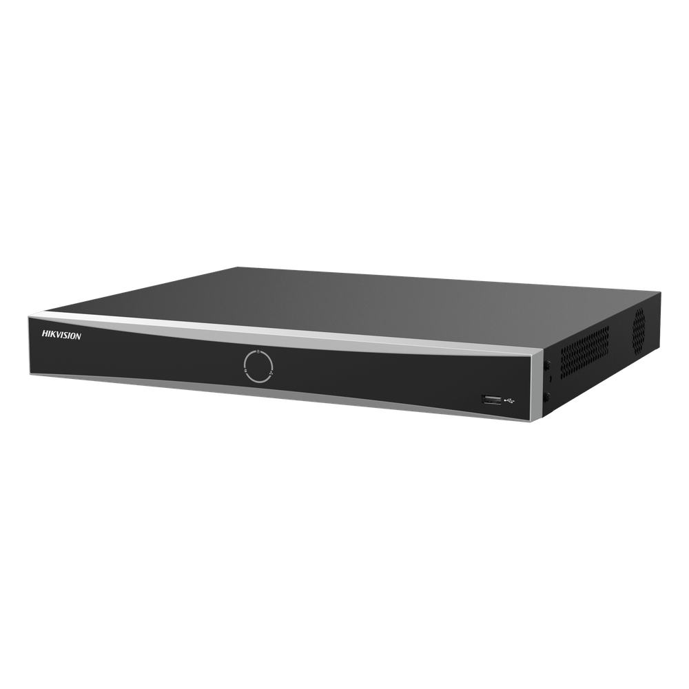[AcuSeek] NVR 12 Megapixel (4K) / 8 canales IP / 8 Puertos PoE+ / ACUSENSE / Reconocimiento Facial / 2 Bahías de Disco Duro / HDMI en 4K / Alarmas I/O / 300 Metros PoE Modo Extendido