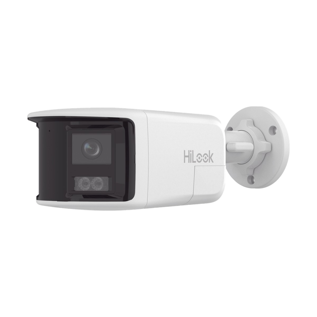 [Dual Light] Bala IP 6 Megapixel / Imagen Panorámica 180°/ PoE / Micrófono y Bocina Integrado / Exterior IP67 / Audio Bidireccional / Alarma Visual y Auditiva Integrada / Smart Supplement Light / Micro SD 512 GB