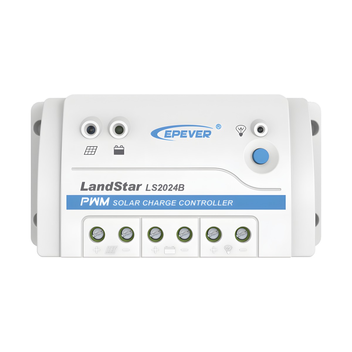 Controlador Solar PWM / 20A / 12/24V / RS-485 / Baterías Gel-AGM-Selladas / Parámetros Configurables