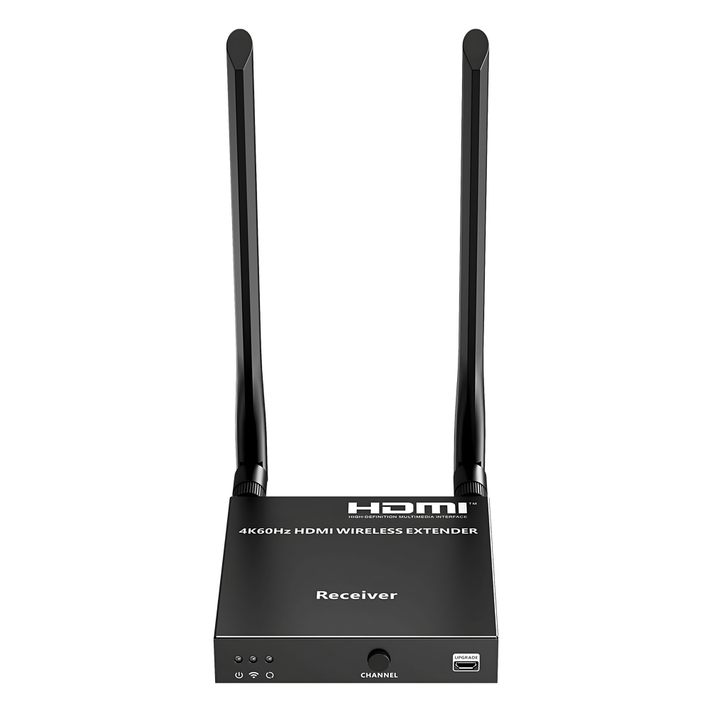 Receptor Inalámbrico HDMI | 4K@60Hz 4096x2160 | Tecnología ipcolor STREAM | Banda 5G 5.18-5.24 GHz | Distancia 50 m | Conexión de Hasta 1 a 4