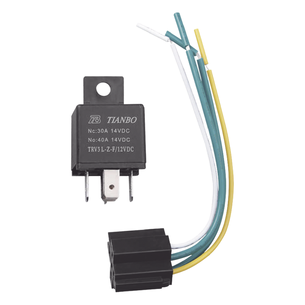 Relevador de 5 pines automotriz de 24 volts