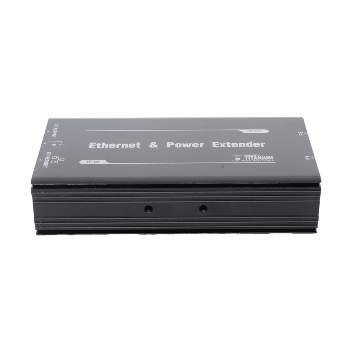 (POE 600 METROS) Transmisor para Extensor PoE TT-8001R  / 1 Puerto  para recepción de video y alimentación (PoE) / IDEAL PARA DOMOS Y CAMARAS IP / Conexión en Cascada / Soporta PTZ´s de 60 W / Soporta IEEE802.3af/at