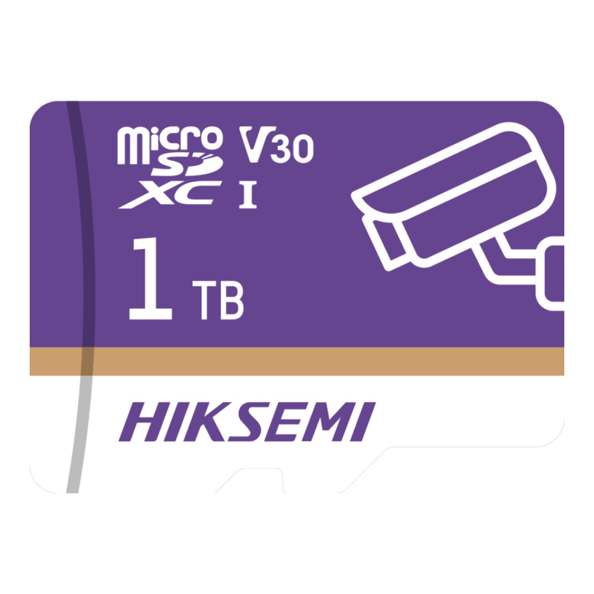 Tarjeta MicroSD 1TB / Videovigilancia 24/7 / 3D TLC NAND / Clase 10 U3 / 100 MB/s Lectura / All-Weather -25°C a 85°C / HIKSEMI GUARD PRO