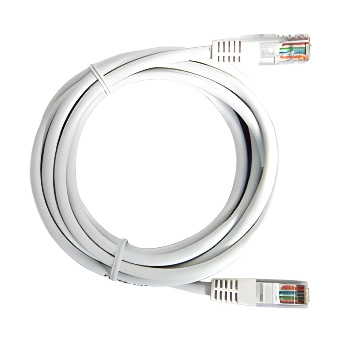 Cable de Parcheo UTP Cat6 - 3.0 Metros (9.84 Pies) - Blanco