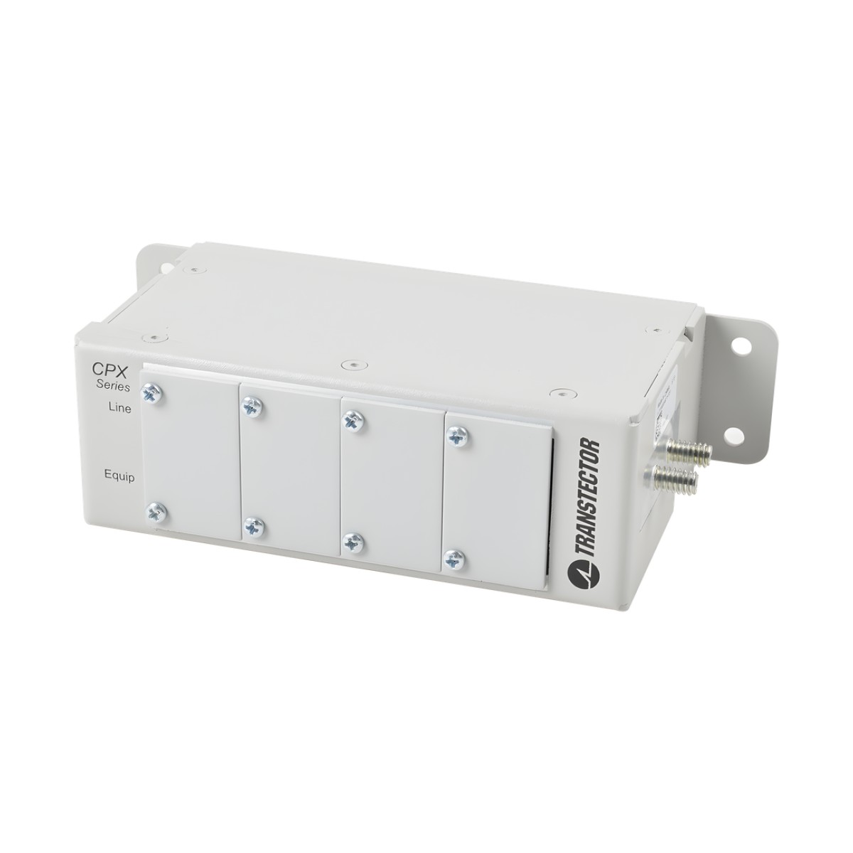 Chassis Montaje en Pared / 4 Módulos Protectores Familia CPX / Transtector