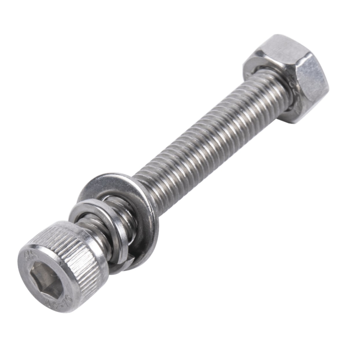 Tornillo acero inoxidable  M8*60 para montajes de módulos fotovoltaicos