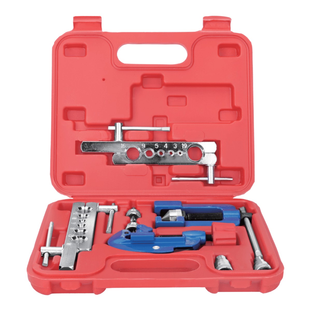 Kit de herramienta de abocardado para tubos de cobre, latón y aluminio de pared delgada