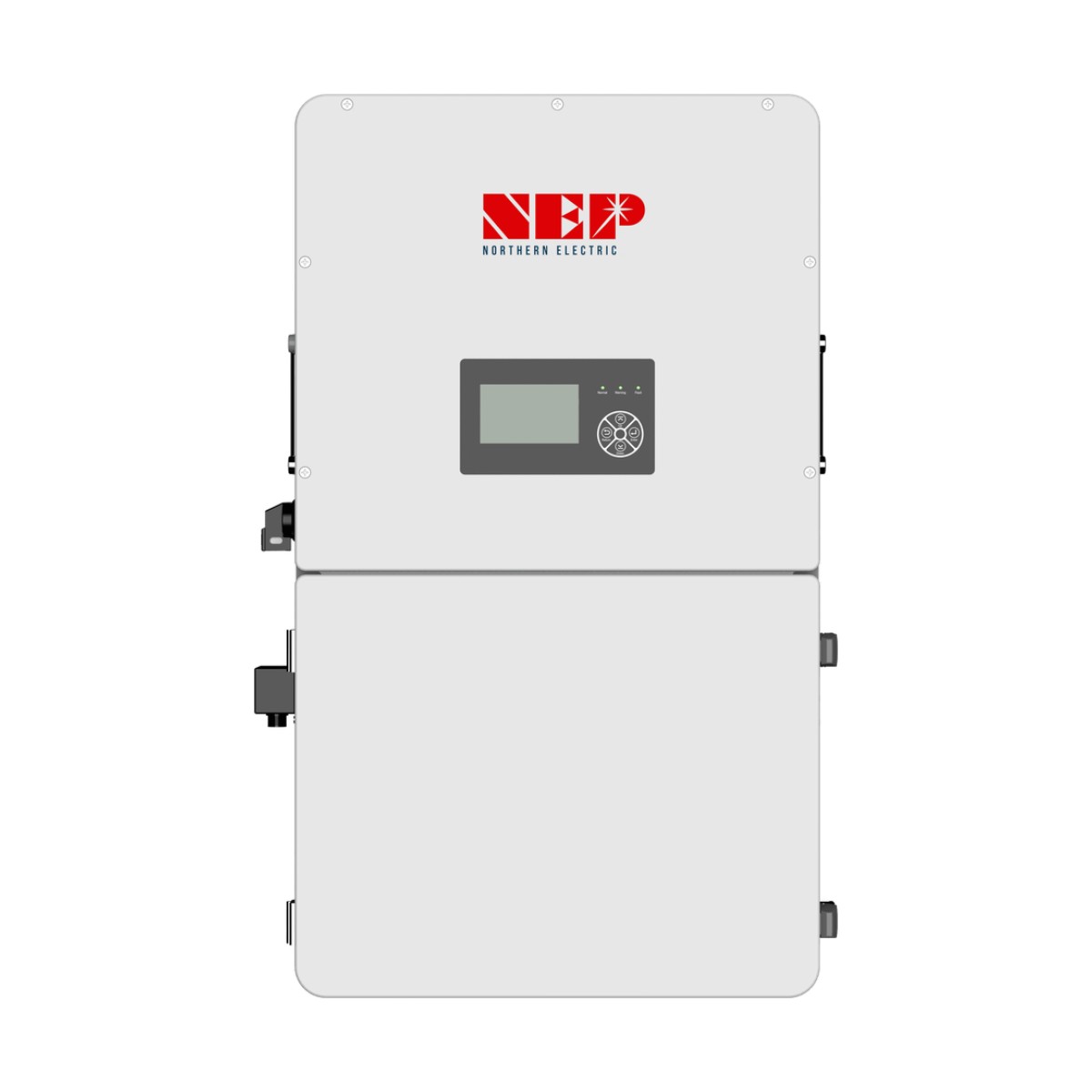 Inversor Híbrido / 12 kW / 3 MPPT / 18000 W PV / 48 V Batería / 120-600 V PV / 250 A Batería / 200 A AC / Eficiencia 97.5% / NEMA 4X / Comunicación Wi-Fi / LCD Táctil / Garantía 10 años