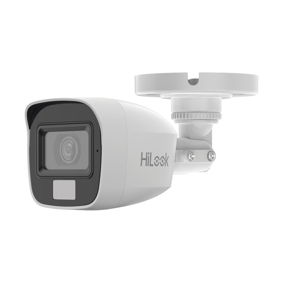 [Dual Light + ColorVu] Bala TURBOHD 3K megapixel / 20 mts IR + 20 mts luz blanca / Lente 2.8 (105° de Visión) / Exterior IP66 / Audio por Coaxitron / TVI-AHD-CVI-CVBS / Metal  / Smart-Hybrid light