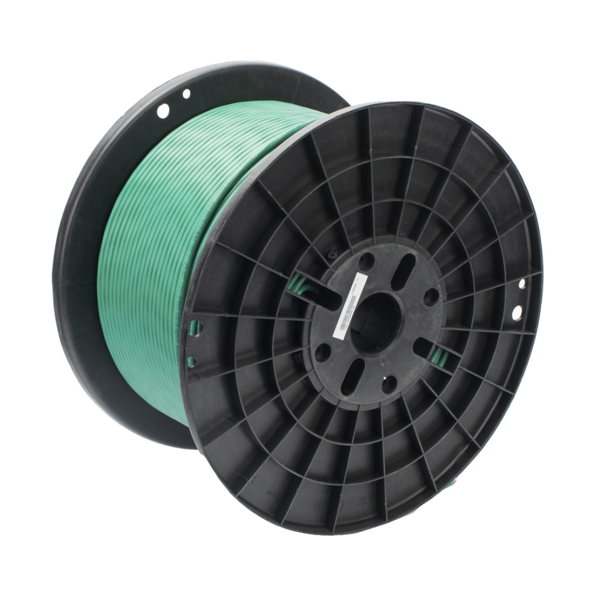 Bobina de Cable UTP de 4 Pares, Vari-MaTriX HD, Cat6A, 23 AWG, CMR (Riser), Color Verde, 305m