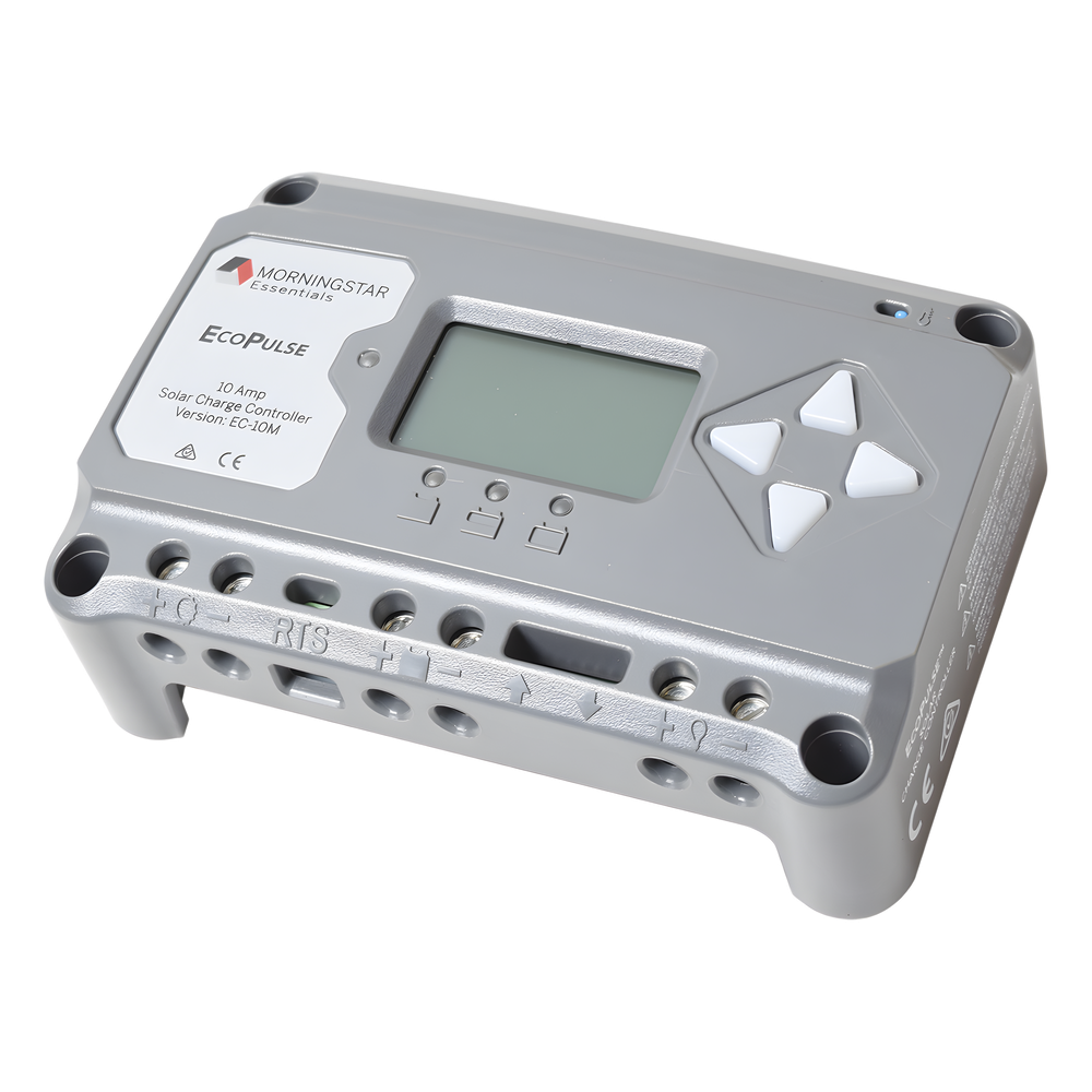 Controlador solar 12/24 Vcc  de 30 Amp. Con pantalla de medición
