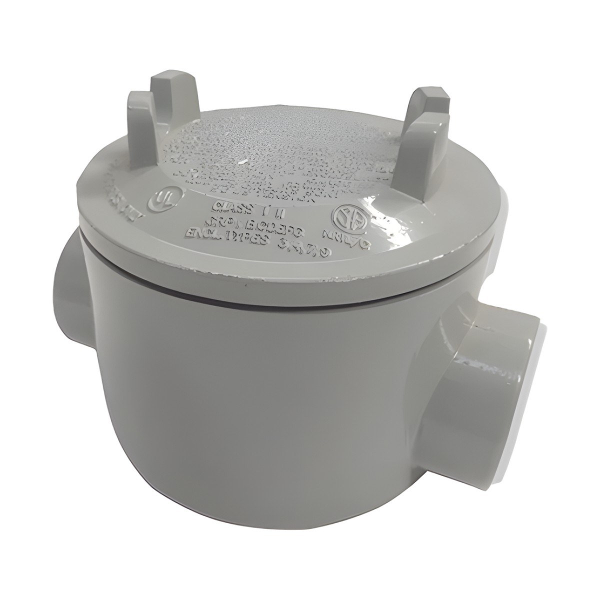 Caja con Tapa Tipo GRC de 3/4" (19 mm) / Caja a Prueba de Explosión / Para Áreas Peligrosas / Libre de Cobre.