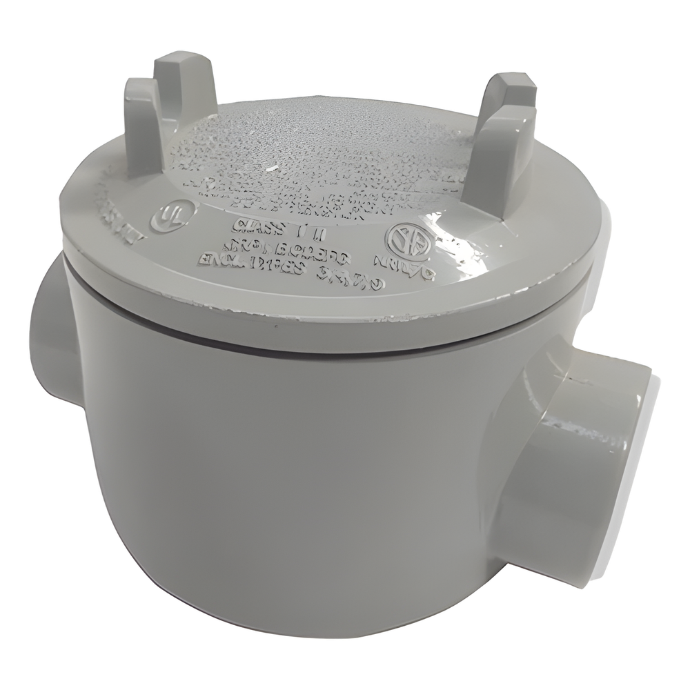 Caja con Tapa Tipo GRC de 3/4" (19 mm) / Caja a Prueba de Explosión / Para Áreas Peligrosas / Libre de Cobre.