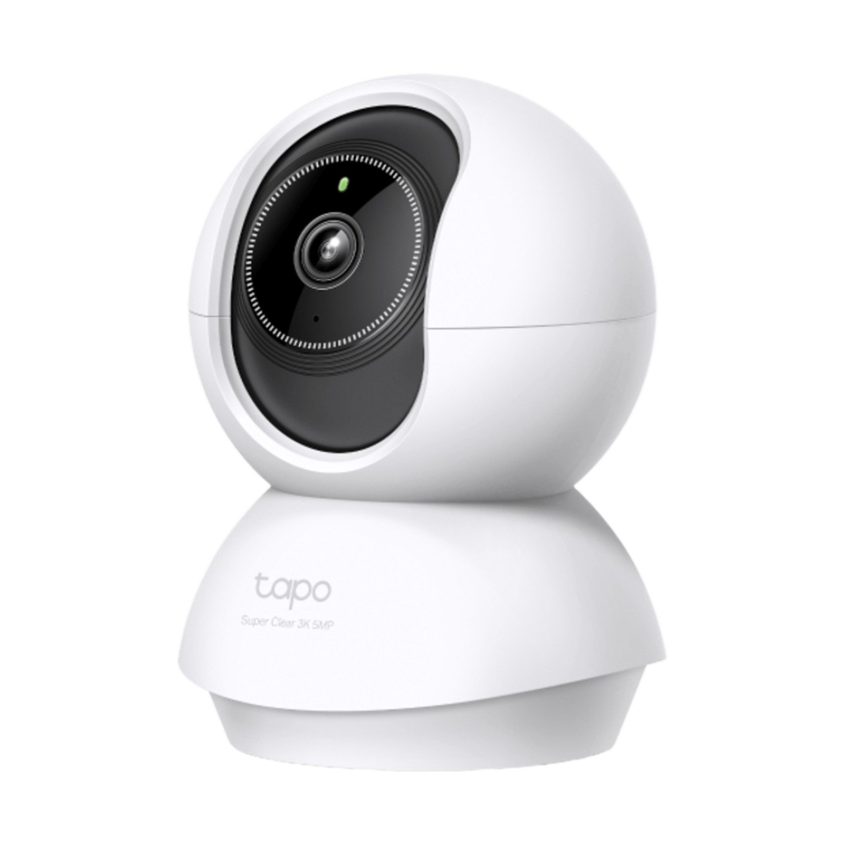 Cámara de Seguridad Doméstica Tapo C230 / 5MP 3K (2880×1620) / 360° Pan-Tilt / Detección Inteligente IA / Visión Nocturna 12 m (40 ft) / Audio Bidireccional / Almacenamiento microSD 512GB / Compatible Alexa y Google H