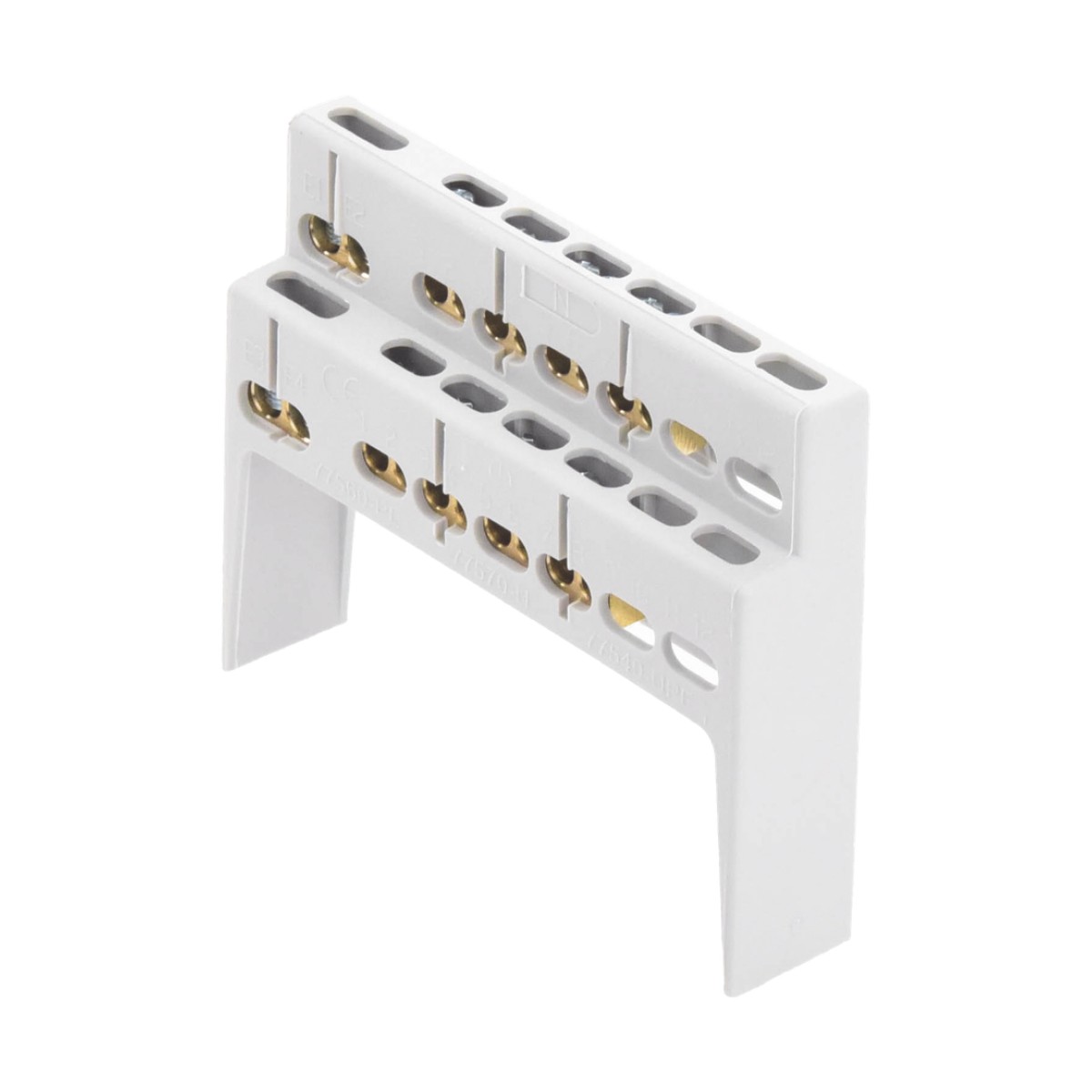 Soporte + Barra de Conexion (8 MOD) (8+2 ENTR.) IP40