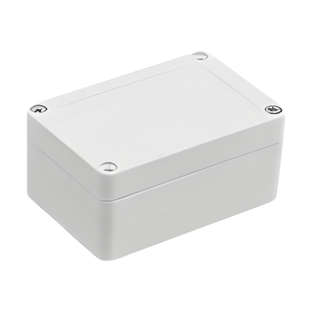 Gabinete Plástico para Exterior (IP65) de 100 x 68 x 50 mm Cierre por Tornillos.
