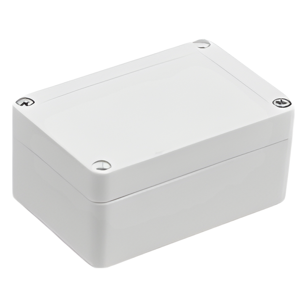 Gabinete Plástico para Exterior (IP65) de 100 x 68 x 50 mm Cierre por Tornillos.