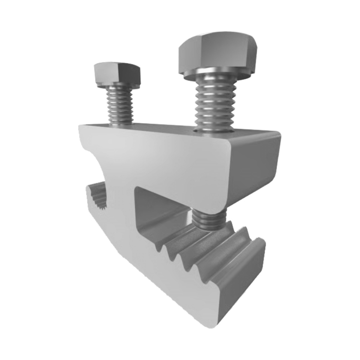 Conector de Puesta a Tierra de Aluminio / Rango de Conductor 4-14 / Doble Calificación / Estañado / UL / CSA