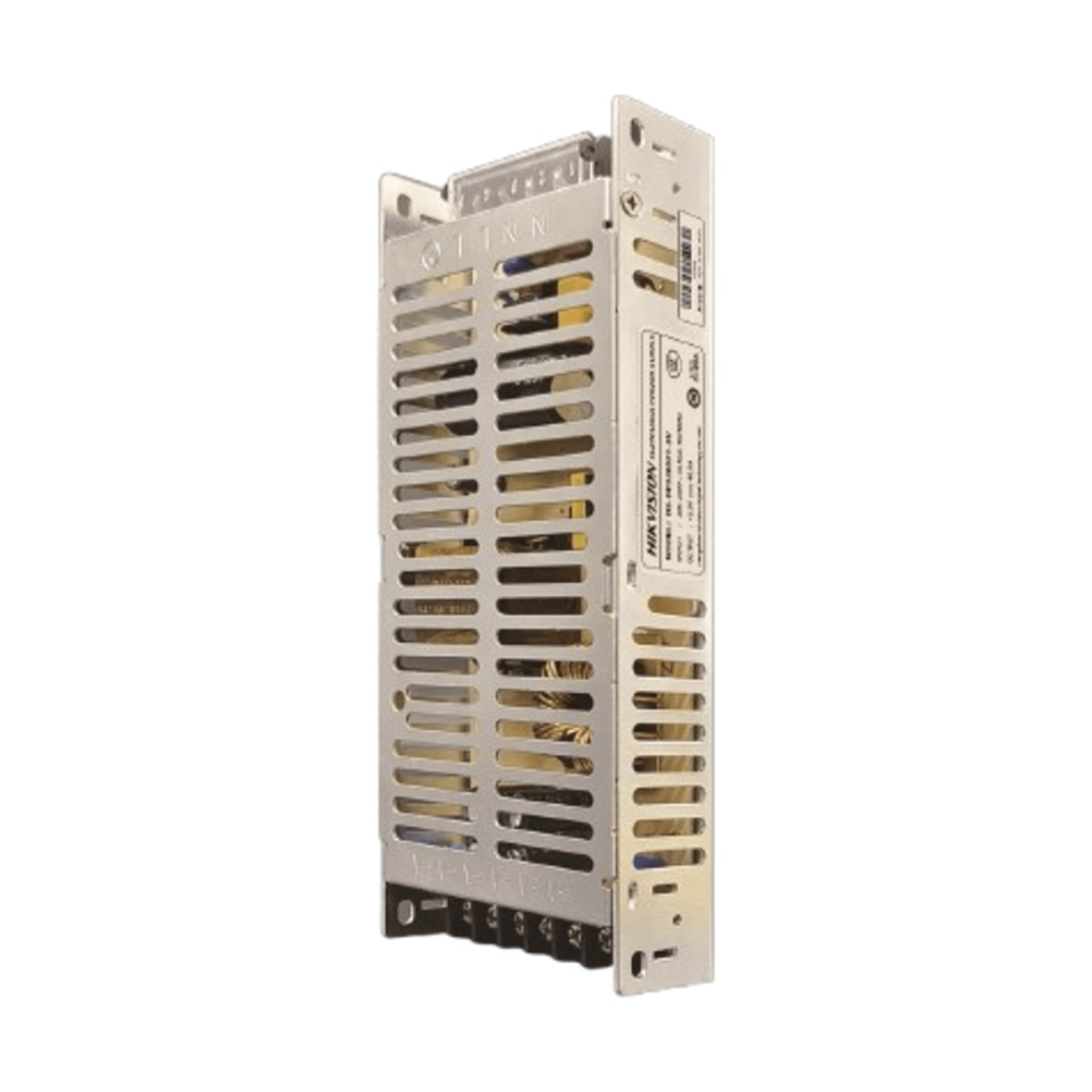 Fuente de Alimentación Hikvision 5V 40A 200W / Protección Cortocircuito y Sobrecarga / Eficiencia 87% / Rango Temperatura -40°C a 70°C / Convección Natural / Auto-Recuperación