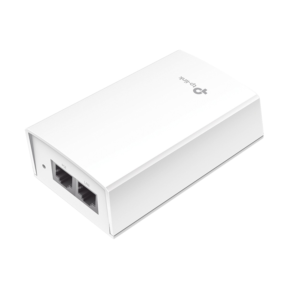 Inyector PoE Pasivo de 48V (24 Watts) / 2 puerto 10/100/1000 Mbps / Plug and Play / Montaje en Pared