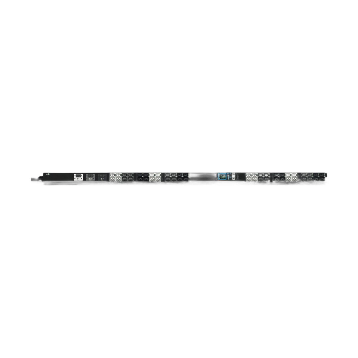 PDU Inteligente Enlogic Advantage MS / 48 Tomas (24) C13 + (24) 4-en-1 C13/C15/C19/C21 / 208 Vca Trifásico 3P Wye 30 A (24 A) / 8.6 kVA / Monitoreo por Entrada y Switcheo por Toma / 0U Vertical 1.78 m (5.8 ft)